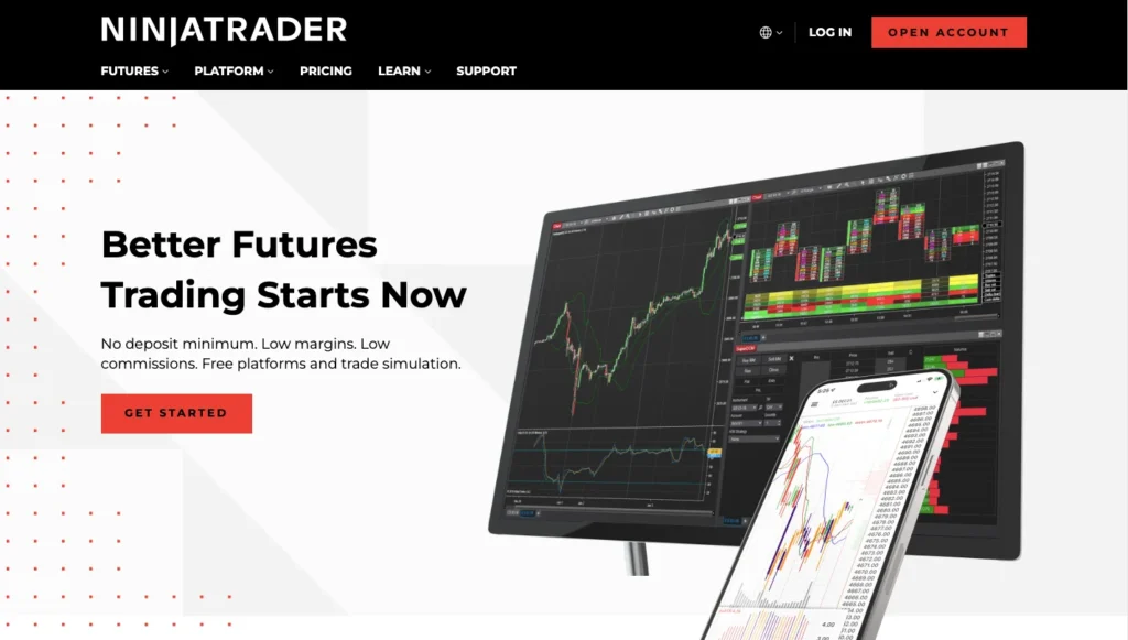 NinjaTrader_homepage