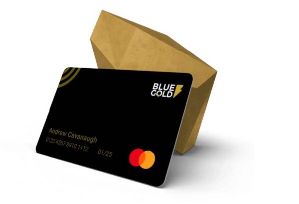 BLUE GOLD CARD