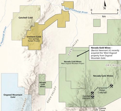 EMINENT GOLD HOT SPRINGS RANGE PROJECT