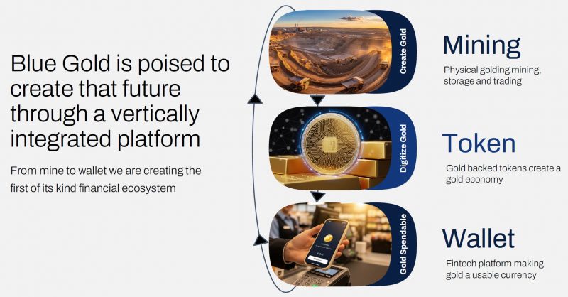 MINING - TOKEN - WALLET - BLUE GOLD LIMITED