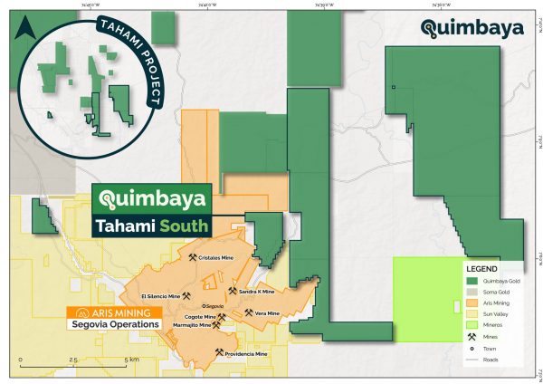 Quimbaya Gold - Tahami South